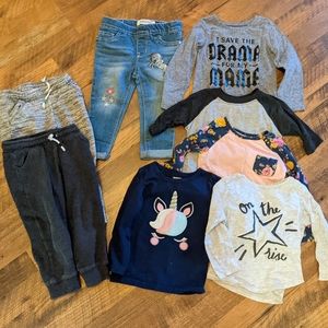 Girls fall clothing bundle